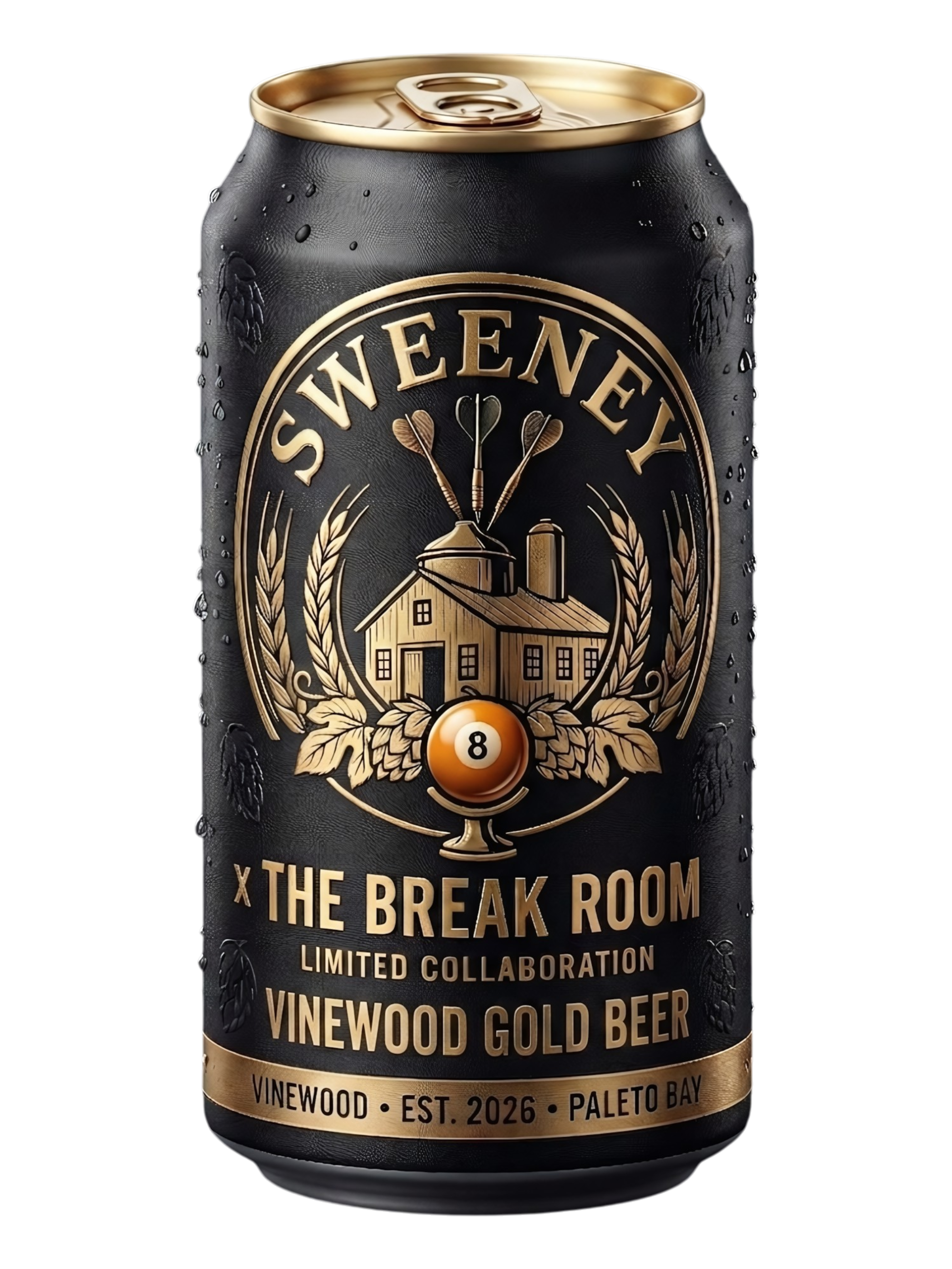 Sweeney X The Break Room - Vinewood Gold Beer